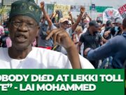 NOBOBY DIED AT LEKKI TOLL GATES: LIE MOHAMMED REIGNITES ENDSARS DEBATE.