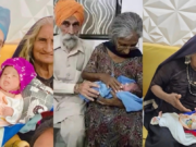 70-year-old Indian woman gives birth to her first child 70-year-old Indian woman gives birth to her first child
